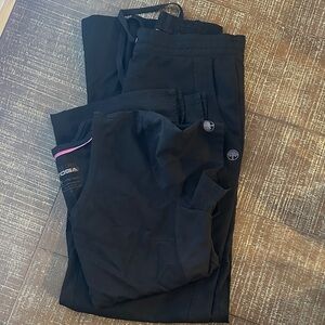 Black Jogger Pants and Vest Set